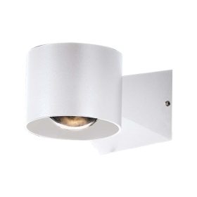   LED fali lámpa kétirányú kerek IP65, 5w, 4000K, természetes fehér, 500lm, 90°, fehér, CRI>80, V-TAC, 10444