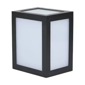   Kültéri LED fali lámpa négyzet alakú, 12w, 6400K, hideg fehér, 750lm, 140°, fekete, CRI>80, IP65, V-TAC, 218342