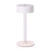 Újratölthető asztali design lámpa, 3w, CCT, 210lm, fehér, V-TAC, 10571