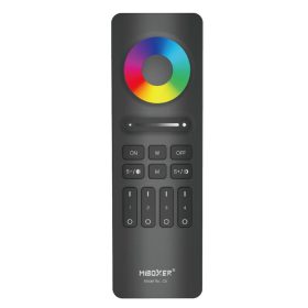   Elemes távirányító , mágneses , 2.4GHz , 4 zónás , CCT, dimmelhető , RGB ,  fekete , Miboxer (Mi-Light) , C5