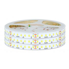   MARATHON LED szalag , áramgenerátoros IC-vel , 24 Volt DC , 2835 , 126 led/m , 11 W/m , hideg fehér , 140 lm/W
