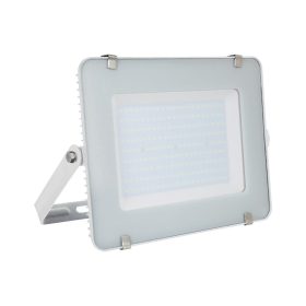   LED reflektor Slimline PRO, 200w, 6500K, hideg fehér, 16500lm, 100°, fehér, CRI>80, IP65, V-TAC, 21421
