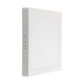   LED mini panel PRO, falon kívüli, 12w, 4000K, természetes fehér, 1200lm, 120°, fehér, CRI>80, V-TAC, 104961