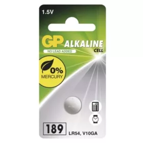   GP Ultra Plus Alkáli gombelem LR54 (189F) 1db/bliszter, 1,5V, B13892