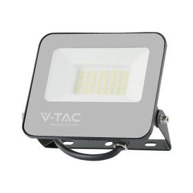   LED reflektor Slimline E, 30w, 6500K, hideg fehér, 2310lm, 115°, fekete, CRI>70, dimmelhető, IP65, V-TAC, 23462