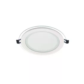   LED kerek panel süllyeszthető lámpa üveggel LENA-RG Φ160x40mm 12W 1128lm 3000K (meleg fehér) 2023430 VITO