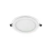 LED kerek üveges süllyeszthető panel LENA-RG Φ200x40mm 16W 1504lm 3000K (meleg fehér) 2023460 VITO