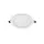 Üveges süllyeszthető kerek LED panel LENA-RG Φ200x40mm 16W 1600lm 6000K (hideg fehér) 2023480 VITO