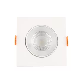   NICK-S beépíthető szögletes LED spotlámpa 5W 4200K Φ70mm fehér 220V 2026790 VITO