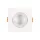NICK-S beépíthető szögletes LED spotlámpa 5W 4200K Φ70mm fehér 220V 2026790 VITO