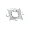 Beépíthető kristály lámpatest SQUARE króm és üveg GU5.3 MR16 90x90x22mm 2012070 VITO