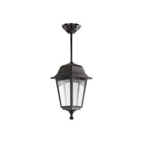   Kültéri függeszték BERGAMO-H E27 fekete IP44 műanyag 160x160x460mm fekete 3241870 VITO