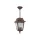 BERGAMO-H kültéri függeszték E27 IP44 műanyag 160x160x460mm antik 3241910 VITO