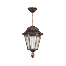   VERONA-H kültéri függeszték E27 IP44 műanyag 240x240x500mm antik 3242110 VITO