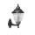 Kültéri fali lámpa LIVORNO-W E27 fekete IP44 műanyag 270x400mm fekete 3242230 VITO