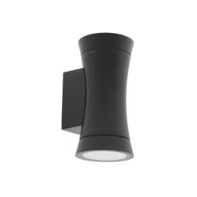   MULIER 2D GU10 kültéri fali lámpa Φ70x148x87mm IP44 fekete 3230300 VITO