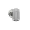 VEGAS kültéri fali lámpa, GU10, Φ60x116x93mm, IP44, rozsdamentes acél, nikkel 3240540 VITO