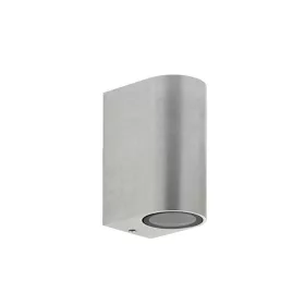   SPIDER 2D kültéri fali lámpa GU10 98x145x67mm IP44 fel-le világító alumínium nikkel 3230060 VITO