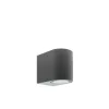 SPIDER fali lámpa 1D, GU10, 98x80x67mm, IP44, alumínium, antracit 3230030 VITO