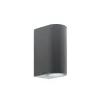 LED kültéri fali lámpa SPIDER 2D GU10 98x145x67mm IP44 Up & Down alumínium, antracit 3230050 VITO