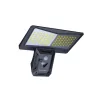 SOLAR LED kültéri reflektor SOLIGHT P 4W 550lm 6400K (hideg fehér) fotocellával és PIR mozgásérzékelővel 18650 3,7V 1800mAh IP44 fekete 3210150 VITO
