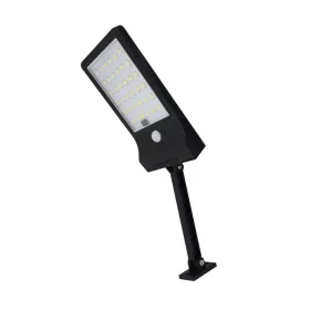   SOLAR LED reflektor SOLIGHT F 3W 440lm 6400K (hideg fehér) alkony és PIR mozgásérzékelővel 18650 3,7V 1800mAh IP44 fekete 3210190 VITO