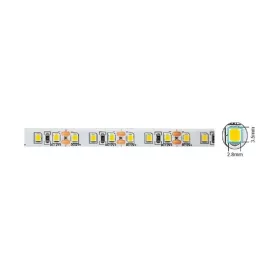   SMD LED szalag LEDStrip+ 12V 120x2835 9,6W/m 3000K (meleg fehér) 980lm/m IP20 3m öntapadós hátoldal 8mm 5m/tekercs vághatóság 2,5cm 5501191 VITO