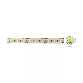   SMD LED szalag LEDStrip+ 12V 180x2835 18W/m 3000K (meleg fehér) 1840lm/m IP20 3m öntapadó 10mm 5m/tekercs vágási egység: 1,67cm 5540420 VITO