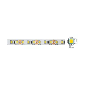   SMD LED szalag LEDStrip+ 24V 120x2835 9.6W/m 6000K 980lm/m IP20 3m ragasztó 8mm 5m/tekercs vágási egység 5cm 5540480 VITO