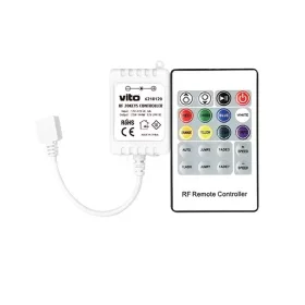   IR RGB LED szalag vezérlő és 24 gombos távirányító MAESTRO-1 12-24V DC MAX 144W 6210100 VITO