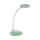 Újratölthető LED asztali lámpa PUPIL 6W 150lm 3xCCT dimmelhető USB fehér-zöld 5301610 VITO