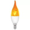FLAMMY C37 E14 3W 1400K LED láng effekt izzó 1519730 VITO