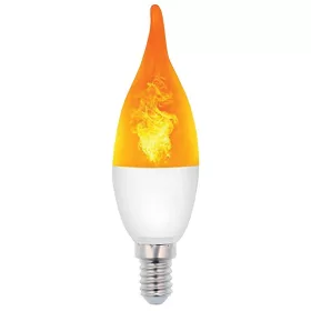 FLAMMY C37 E14 3W 1400K LED láng effekt izzó 1519730 VITO