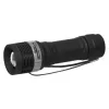 EMOS LED zseblámpa 3W 75lm 3xAAA fókuszálható, fekete, szürke, IP43, P4702