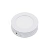 LED felületre szerelhető, kerek panel ac85-260v, 6W, 4500K, természetes fehér, 480 lm, Optonica, 2402