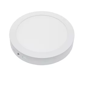   LED felületre szerelhető, kerek panel ac85-260v, 18W, 4000K, természetes fehér, 1440 lm, Optonica, 2408