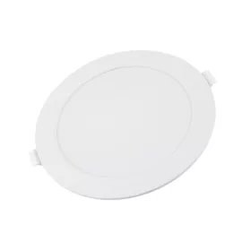   LED háttérvilágítású vékony mini kerek panel, 24W, 6000K, hideg fehér, 1920 lm, fehér, Optonica, 2960