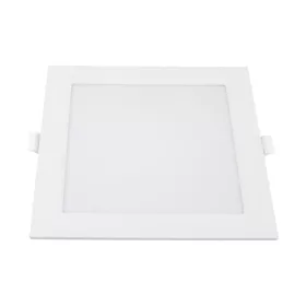   LED háttérvilágítású vékony, mini négyzet alakú panel, 24W, 4500K, természetes fehér, 1920 lm, fehér, Optonica, 2973