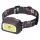 EMOS CREE+COB LED Fejlámpa 330 lm, szürke, IP44, P3531