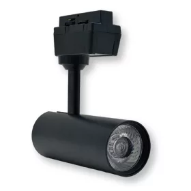   LED sínlámpa 12w 220v bridgelux cob chip feketetel, 4000K, természetes fehér, 1200 lm, Optonica, 15101