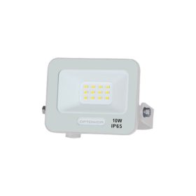   LED smd reflektor fehértel, IP65-ös kivitelben, 15 cm-es kábellel, 10W, 4000K, természetes fehér, 900 lm, Optonica, 15802