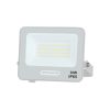 LED smd reflektor fehértel, IP65-ös kivitelben, 15 cm-es kábellel, 30W, 6000K, hideg fehér, 2700 lm, Optonica, 15807
