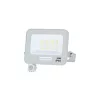 LED smd reflektor IP65 fehértel és érzékelővel, 20W, 6000K, hideg fehér, 1800 lm, Optonica, 15840