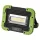 EMOS Akkumulátoros COB LED szerelő lámpa 10W 1000lm, fekete, zöld, IP44, P4533