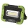 EMOS Akkumulátoros COB LED lámpa 5W 600lm, fekete, zöld, IP44, P4534