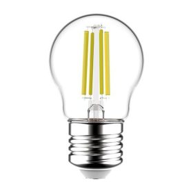  LED lámpa , égő , izzószálas hatás , filament , G45 , E27 , körte , 2W , meleg fehér , "A" energiaosztály , Rábalux