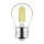 LED lámpa , égő , izzószálas hatás , filament , G45 , E27 , körte , 2W , meleg fehér , "A" energiaosztály , Rábalux