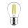 LED lámpa , égő , izzószálas hatás , filament , körte ,  G45 , E27 , 2W , természetes fehér , "A" energiaosztály , Rábalux