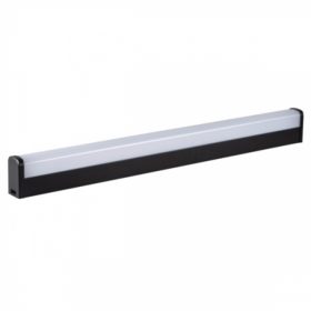   LED lámpatest , tükörvilágítás , fali-mennyezeti , 23 Watt , 1000 cm , természetes fehér , fekete , IP44 , AKVO , Kanlux