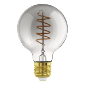   EGLO , 110286 , LEDE27 , f&eacute;nyforr&aacute;s , 2000 K , E27 , 1X4W , Dimmelhető , fekete-&aacute;tl&aacute;tsz&oacute;